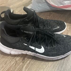 Nike Black and White Sneakers